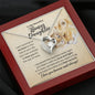 To My Bonus Daughter Necklace - Promise to Love You Lion - Motivational Graduation Gift - Bonus Daughter Birthday Gift - Christmas Gift