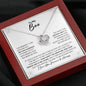 To My Boo Necklace - My Missing Piece - Valentine's Day Anniversary Gift - Girlfriend Wife Fiancee Soulmate Birthday Christmas Gift
