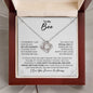 To My Boo Necklace - My Missing Piece - Valentine's Day Anniversary Gift - Girlfriend Wife Fiancee Soulmate Birthday Christmas Gift