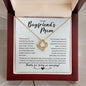 To My Boyfriend's Mom Necklace - Gift for Boyfriend's Mother - Boyfriends Mom Birthday - Mothers Day Christmas Gift for BF Mom