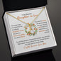 To My Daughter-in-Law Alluring Beauty Necklace - Gift for Bonus Daughter