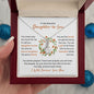 To My Daughter-in-Law Alluring Beauty Necklace - Gift for Bonus Daughter