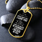 To My Daughter-in-Law Dog Tag Necklace - Never Forget I Love You - Motivational Graduation Gift - Daughter-in-Law Birthday Gift - Christmas Gift