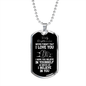 To My Daughter-in-Law Dog Tag Necklace - Never Forget I Love You - Motivational Graduation Gift - Daughter-in-Law Birthday Gift - Christmas Gift
