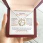 To My Daughter-in-Law Eternal Hope Necklace - Gift for Bonus Daughter