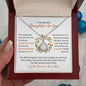To My Daughter-in-Law Eternal Hope Necklace - Gift for Bonus Daughter