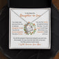 To My Daughter-in-Law Forever Love Necklace - Gift for Bonus Daughter