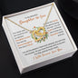 To My Daughter-in-Law Interlocking Hearts Necklace - Gift for Bonus Daughter