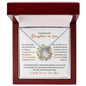 To My Daughter-in-Law Lucky Necklace - Gift for Bonus Daughter Luxury Box w/LED