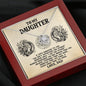 To My Daughter Love Dad Viking Necklace - Gift for Daughter