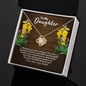 To My Daughter Necklace - Daughter Wedding - Gift to Daughter from Mom - Gift to Daughter from Dad - Daughter Birthday - Daughter Graduation