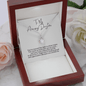 To My Daughter Necklace - Mother's Day Jewelry Gift for Daughter