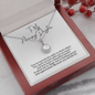 To My Daughter Necklace - Mother's Day Jewelry Gift for Daughter