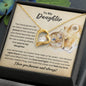 To My Daughter Proud Lion Forever Love Necklace