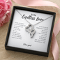 To My Endless Love Necklace - Valentine's Day Old School R&B Soul Music Lovers Gift