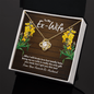 To My Ex-Wife Necklace - Funny Gift for Ex-Wife - Divorce Jewelry for Ex - Ex-Wife Birthday - Ex-Wife Christmas