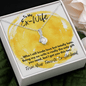 To My Ex-Wife Necklace - Funny Gift for Ex-Wife - Ex-Wife Divorce Birthday, Christmas Jewelry