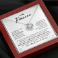 To My Fiancee Necklace - My Missing Piece - Wife to Be Valentine's Day Anniversary Gift - Future Wife Romantic Birthday Christmas Gift