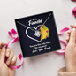 To My Fiancee Necklace - You Are the Only Meat for My Taco - Funny Anniversary or Valentine's Day Gift