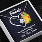 To My Fiancee Necklace - You Are the Only Meat for My Taco - Funny Anniversary or Valentine's Day Gift