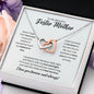 To My Foster Mother Necklace - Promise to Love You - Motivational Graduation Gift - Foster Mother Birthday Gift - Christmas Gift