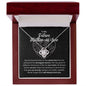 To My Future Mother-in-Law Necklace Gift - Branches on the Same Tree - Motivational Graduation, Birthday, Christmas, Wedding Gift 14K White Gold Finish / Luxury Box