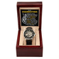 To My Godbrother Openwork Skeleton Watch - Gift for Godbrother - Motivational Graduation, Birthday, Christmas, Wedding Gift