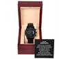 To My Godpapa Chronograph Watch - Motivational Graduation Gift - Godpapa Wedding Gift - Birthday Present for Godpapa