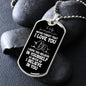 To My Granddaughter-in-Law Dog Tag Necklace - Never Forget I Love You - Motivational Graduation Gift - Granddaughter-in-Law Birthday - Christmas Gift