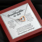 To My Granddaughter-in-Law Necklace - Promise to Love You - Motivational Graduation Gift - Granddaughter-in-Law Birthday Gift - Christmas Gift