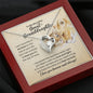 To My Great-Granddaughter Necklace - Promise to Love You Lion - Motivational Graduation Gift - Great-Granddaughter Birthday Christmas Gift
