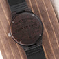 To My Husband Engraved Wooden Watch - Gift for Husband from Wife - Valentine's Day Anniversary Wedding Birthday Christmas Gift