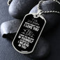 To My Kid Brother Dog Tag Necklace - Never Forget I Love You - Motivational Graduation Gift - Little Brother Birthday Gift - Christmas Gift