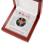 To My Lady Necklace - Valentine's Day Gift for Old School R&B Music Lover - Jewelry for Soul Mate, Wife, Fiancee, Girlfriend