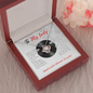 To My Lady Necklace - Valentine's Day Gift for Old School R&B Music Lover - Jewelry for Wife, Fiancee, Girlfriend, Soul Mate