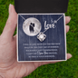 To My Love Gift - Necklace Gift for Wife, Girlfriend, Fiancee - Anniversary Gift for Soul Mate