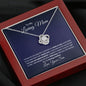 To My Loving Mom Necklace - Your Little Boy - Gift for Mom from Son - Mother's Day Christmas Birthday Present