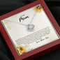 To My Mom Love Son Necklace - Always Your Little Boy - Sunflower Birthday Christmas Mother's Day Gift for MomTo My Mom Love Son Necklace - Always Your Little Boy - Sunflower Birthday Christmas Mother's Day Gift for Mom
