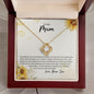 To My Mom Love Son Necklace - Always Your Little Boy - Sunflower Birthday Christmas Mother's Day Gift for MomTo My Mom Love Son Necklace - Always Your Little Boy - Sunflower Birthday Christmas Mother's Day Gift for Mom
