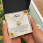 To My Mom Love Son Necklace - Always Your Little Boy - Sunflower Birthday Christmas Mother's Day Gift for MomTo My Mom Love Son Necklace - Always Your Little Boy - Sunflower Birthday Christmas Mother's Day Gift for Mom