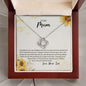 To My Mom Love Son Necklace - Always Your Little Boy - Sunflower Birthday Christmas Mother's Day Gift for MomTo My Mom Love Son Necklace - Always Your Little Boy - Sunflower Birthday Christmas Mother's Day Gift for Mom