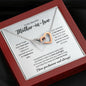 To My Mother-in-Law Necklace - Promise to Love You - Motivational Graduation Gift - Mother-in-Law Birthday Gift - Christmas Gift
