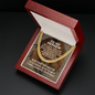 To My Nephew Cuban Link Chain Necklace - Motivational Gift for Nephew