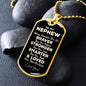 To My Nephew Dog Tag - Always Remember - Motivational Graduation Gift - Nephew Birthday Present - Christmas Gift for Nephew