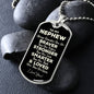 To My Nephew Dog Tag - Always Remember - Motivational Graduation Gift - Nephew Birthday Present - Christmas Gift for Nephew
