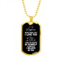 To My Nephew Dog Tag Necklace - Never Forget I Love You - Motivational Graduation Gift - Nephew Birthday Gift - Christmas Gift