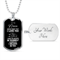 To My Niece Dog Tag Necklace - Never Forget I Love You - Motivational Graduation Gift - Niece Birthday Gift - Christmas Gift Military Chain (Silver) / Yes