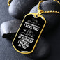 To My Niece-in-Law Dog Tag Necklace - Never Forget I Love You - Motivational Graduation Gift - Niece-in-Law Birthday Gift - Christmas Gift