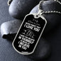 To My Niece-in-Law Dog Tag Necklace - Never Forget I Love You - Motivational Graduation Gift - Niece-in-Law Birthday Gift - Christmas Gift