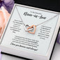 To My Niece-in-Law Necklace - Promise to Love You - Motivational Graduation Gift - Niece-in-Law Birthday Gift - Christmas Gift